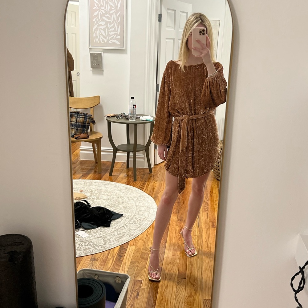 Retrofete festive party dress xs!!